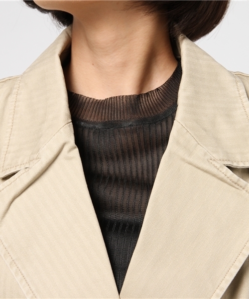 SLY（スライ）の「VOLUME SLEEVE MILITARY JK（その他アウター・レディース・キャメル/カーキ/ライトベージュ・1/2）」の9枚目の写真