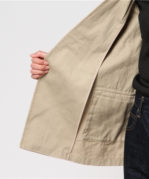 SLY（スライ）の「VOLUME SLEEVE MILITARY JK（その他アウター・レディース・キャメル/カーキ/ライトベージュ・1/2）」の12枚目の写真