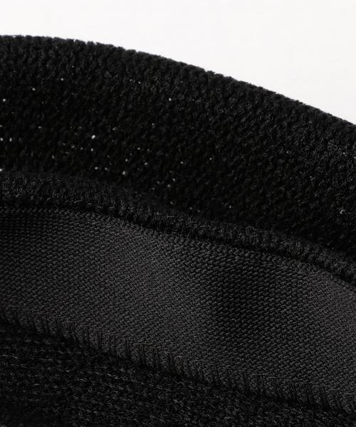FLAGSTUFF(フラグスタフ)の「【別注】 <FLAGSTUFF> LOGO BERET/ベレー帽 ◆(ハンチング/ベレー帽・メンズ・ホワイト/ブラック・FREE)」の3枚目の写真