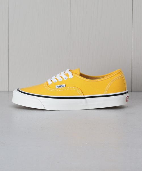 BEAUTY&YOUTH UNITED ARROWS（ビューティーアンドユースユナイテッドアローズ）の「＜VANS＞AUTHENTIC ANAHEIM/ｽﾆｰｶｰ（スニーカー・レディース・ブラック/ホワイト/オレンジ/イエロー・4h/5/6h/6/5h）」の3枚目の写真