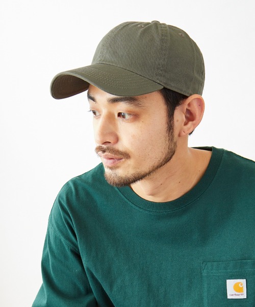 newhattan】 ニューハッタン キャップ STONE WASHED CAP MONO