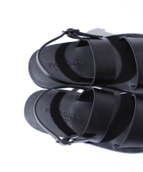 PADRONE(パドローネ)の「【PADRONE】バックストラップサンダル/PU5359-3202-17B(サンダル・メンズ・ダークブラウン/ブラック・40/42)」の12枚目の写真