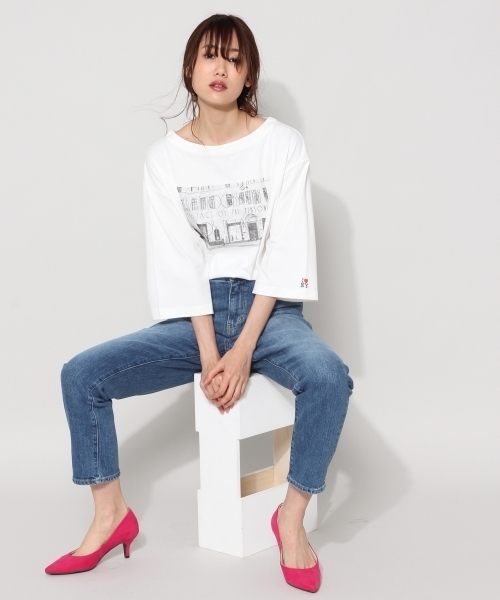 BLISS POINT（ブリスポイント）の「【S～XL展開】STRレギュラーデニム/764544（デニムパンツ・レディース・ネイビー/ダークブルー/ブルー/ブラック・LARGE/SMALL/MEDIUM/X-LARGE）」の15枚目の写真