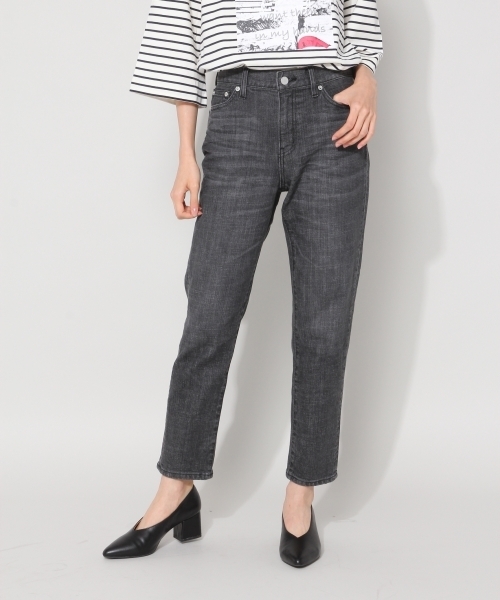 BLISS POINT（ブリスポイント）の「【S～XL展開】STRレギュラーデニム/764544（デニムパンツ・レディース・ネイビー/ダークブルー/ブルー/ブラック・LARGE/SMALL/MEDIUM/X-LARGE）」の17枚目の写真