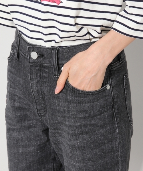 BLISS POINT（ブリスポイント）の「【S～XL展開】STRレギュラーデニム/764544（デニムパンツ・レディース・ネイビー/ダークブルー/ブルー/ブラック・LARGE/SMALL/MEDIUM/X-LARGE）」の21枚目の写真