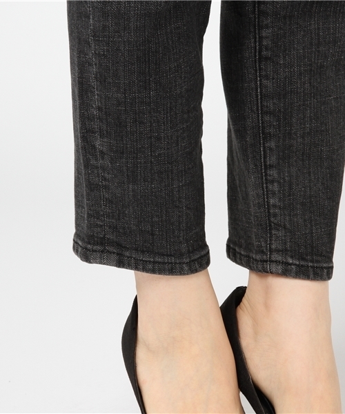 BLISS POINT（ブリスポイント）の「【S～XL展開】STRレギュラーデニム/764544（デニムパンツ・レディース・ネイビー/ダークブルー/ブルー/ブラック・LARGE/SMALL/MEDIUM/X-LARGE）」の5枚目の写真