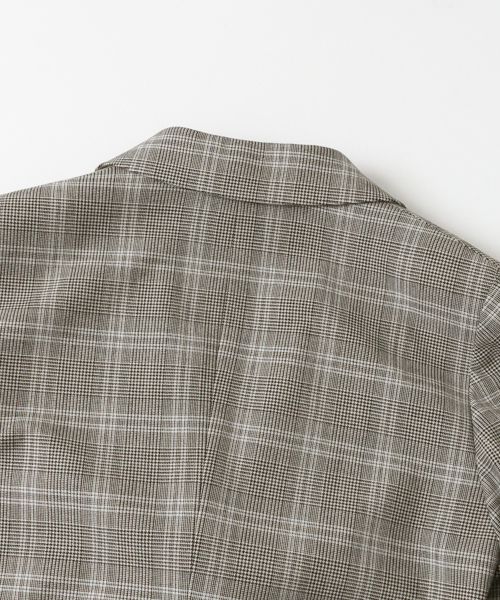 URBAN RESEARCH(アーバンリサーチ)の「グレンチェックジャケット(テーラードジャケット・レディース・ブルー系その他/ボルドー・36/38)」の12枚目の写真