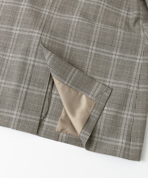 URBAN RESEARCH(アーバンリサーチ)の「グレンチェックジャケット(テーラードジャケット・レディース・ブルー系その他/ボルドー・36/38)」の13枚目の写真