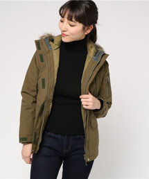 THE NORTH FACE | ザ・ノース・フェイス　ウィメンズダウンインナージャケット付マウンテンパーカー / グレーストリクライメイトパーカ(マウンテンパーカー)