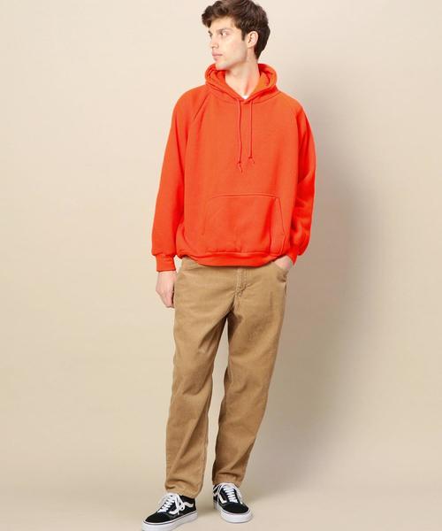 CAMBER(キャンバー)の「<CAMBER> TM/LIN PARKA ORANGE/パーカー ◆(パーカー・メンズ・オレンジ・LARGE/MEDIUM)」の7枚目の写真