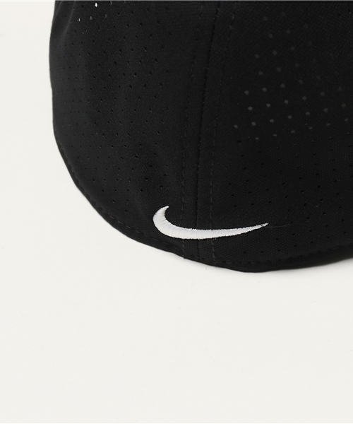 NIKE（ナイキ）の「キャップ トレーニング ベイパー スウッシュ フレックス キャップ 803933100（キャップ・メンズ・ホワイト/ブラック・ﾌﾘ-）」の6枚目の写真