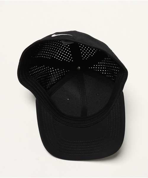 NIKE（ナイキ）の「キャップ トレーニング ベイパー スウッシュ フレックス キャップ 803933100（キャップ・メンズ・ホワイト/ブラック・ﾌﾘ-）」の7枚目の写真