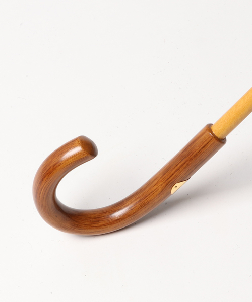 Traditional Weatherwear（トラディショナルウェザーウェア）の「TRADITIONAL WEATHERWEAR（トラディショナル ウェザー ウェア）: チェック アンブレラ（長傘・レディース・レッド/ネイビー・ONE SIZE）」の4枚目の写真