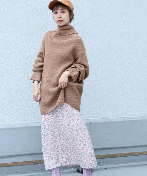 Another Edition(アナザーエディション)の「カタアゼタートル袖リボンPO(ニット/セーター・レディース・イエロー/ライトグレー/ベージュ・FREE)」の16枚目の写真