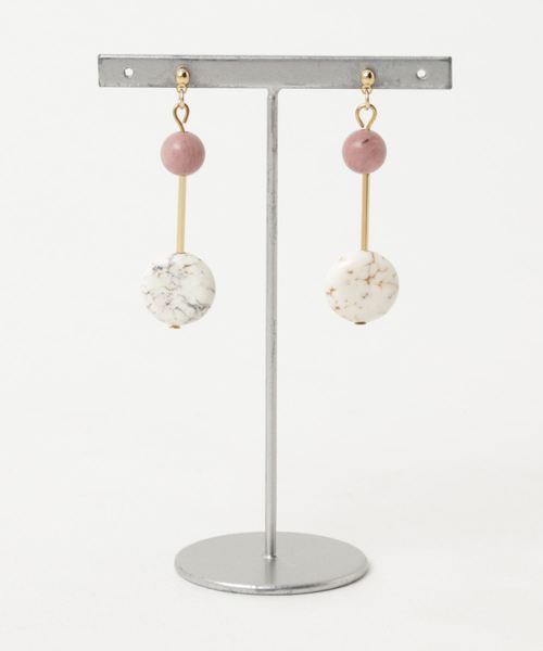 TONE SELECT GOODS(トーンセレクトグッズ)の「【Lenabrace】Bonbon blanc(ピアス(両耳用)・レディース・その他1/その他2・FREE)」の2枚目の写真
