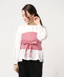 超希少　COMME des GARÇONS ギンガムチェック　シャツ　フリル　赤 コムデギャルソンシャツ - Search / X