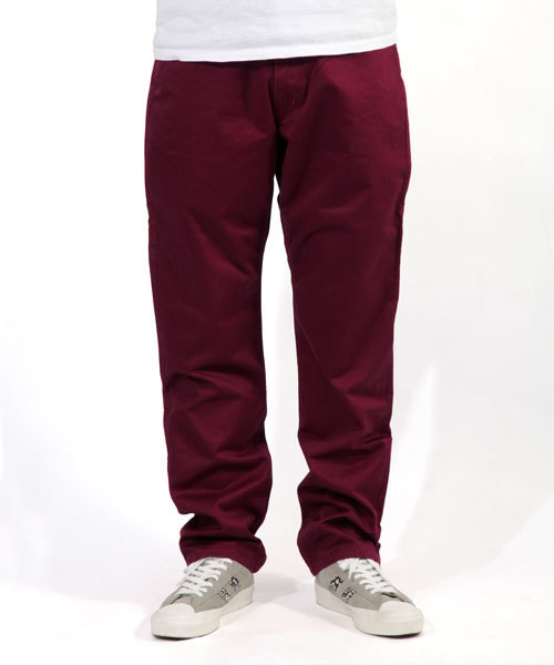 XLARGE(エクストララージ)の「5POCKET CHINO REGULAR(チノパンツ・メンズ・ブラック/カーキ/バーガンディー/オリーブ/ネイビー・32inch/30inch/34inch/36inch)」の5枚目の写真