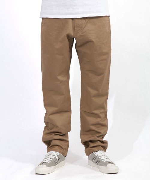 XLARGE(エクストララージ)の「5POCKET CHINO REGULAR(チノパンツ・メンズ・ブラック/カーキ/バーガンディー/オリーブ/ネイビー・32inch/30inch/34inch/36inch)」の4枚目の写真