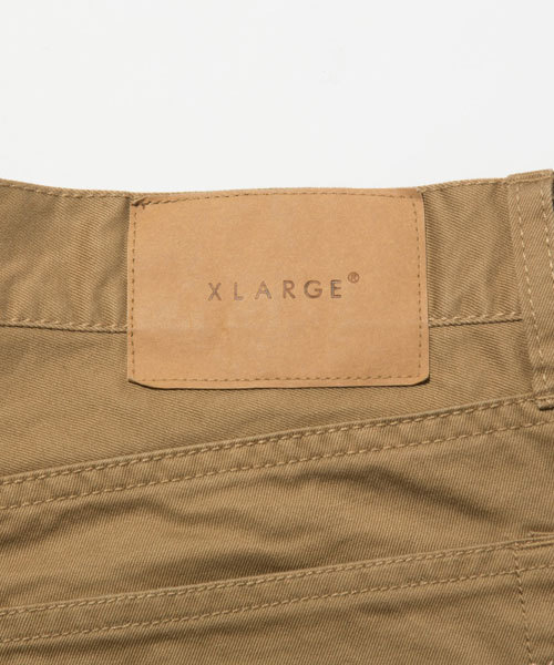 XLARGE(エクストララージ)の「5POCKET CHINO REGULAR(チノパンツ・メンズ・ブラック/カーキ/バーガンディー/オリーブ/ネイビー・32inch/30inch/34inch/36inch)」の9枚目の写真