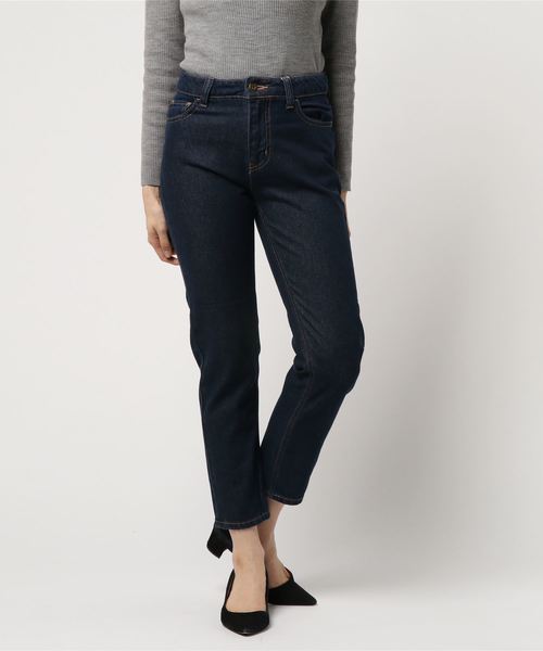 N.（N. Natural Beauty Basic）（エヌエヌナチュラルビューティーベーシック）の「ベーシックテーパードデニム（その他パンツ・レディース・ネイビー/ブルー・SMALL/MEDIUM）」の3枚目の写真