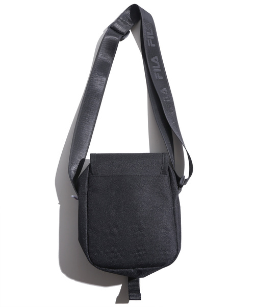 FILA(フィラ)の「∴WEGO/FILA別注フラップミニショルダーバッグ(ショルダーバッグ・メンズ・ブラック/ベージュ/マルチ・FREE)」の12枚目の写真