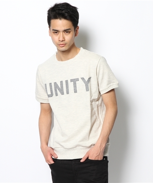 CIAOPANIC（チャオパニック）の「【Ciaopanic】UNITY裏毛PO（スウェット・メンズ・ライトグレー/ネイビー/グリーン・MEDIUM/LARGE）」の2枚目の写真