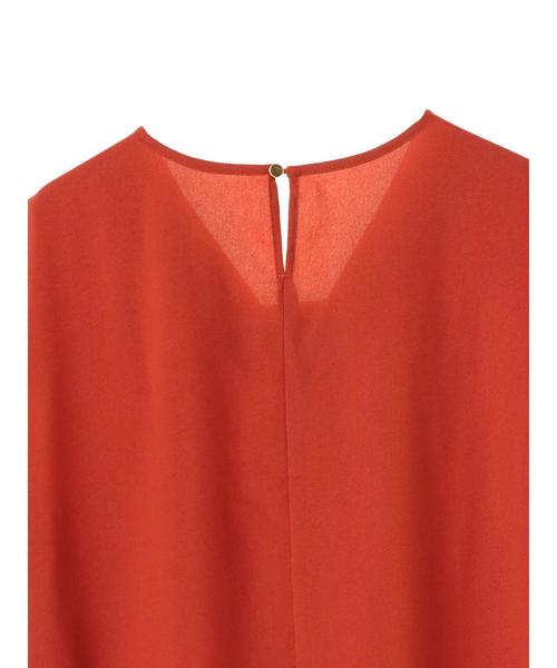 YECCA VECCA（イェッカヴェッカ）の「・タックブラウス（シャツ/ブラウス・レディース・ホワイト/パープル/ネイビー/ブラウン/イエロー・FREE）」の16枚目の写真