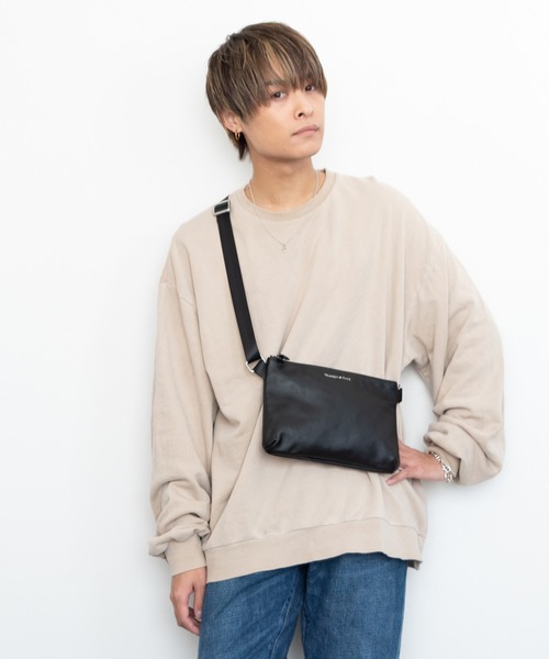 セール】TransitGate G2 本革 レザー サコッシュ ショルダーバッグ