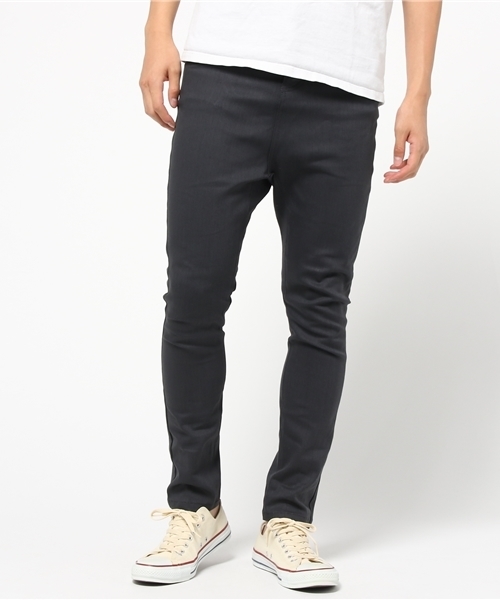 ato（アトウ）の「13oz SARROUEL DENIM（デニムパンツ・メンズ・ブラック/ネイビー/ホワイト/グレー・48/46/44）」の5枚目の写真