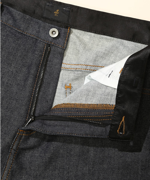 ato（アトウ）の「13oz SARROUEL DENIM（デニムパンツ・メンズ・ブラック/ネイビー/ホワイト/グレー・48/46/44）」の10枚目の写真