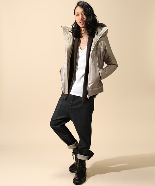 ato（アトウ）の「13oz SARROUEL DENIM（デニムパンツ・メンズ・ブラック/ネイビー/ホワイト/グレー・48/46/44）」の12枚目の写真