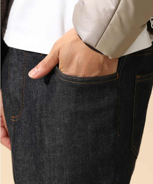 ato（アトウ）の「13oz SARROUEL DENIM（デニムパンツ・メンズ・ブラック/ネイビー/ホワイト/グレー・48/46/44）」の15枚目の写真