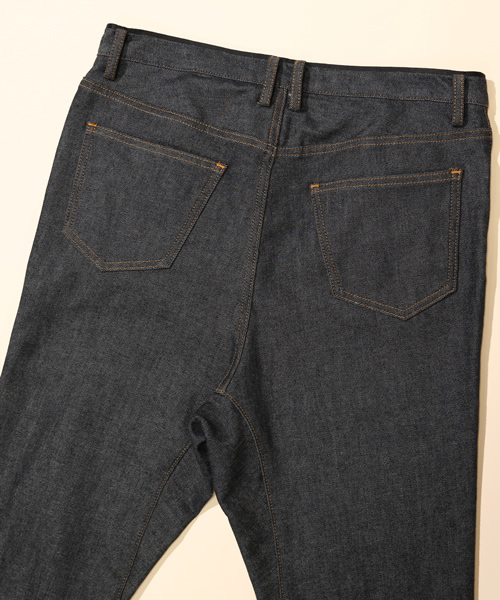 ato（アトウ）の「13oz SARROUEL DENIM（デニムパンツ・メンズ・ブラック/ネイビー/ホワイト/グレー・48/46/44）」の17枚目の写真