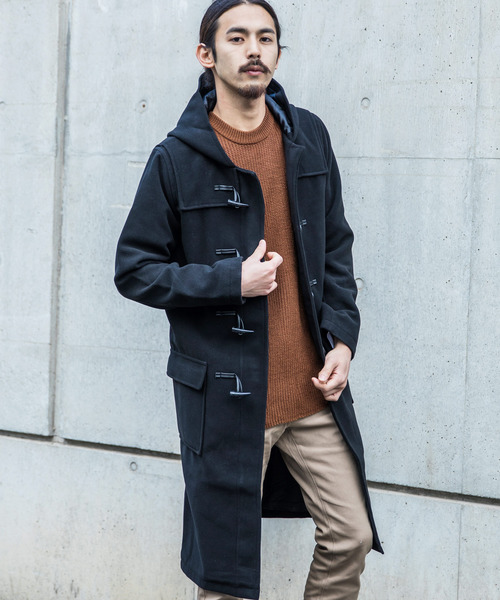 CHAPS チャップス ラルフローレン メルトン ロング丈 ダッフルコート