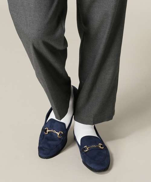 EDIFICE(エディフィス)の「RONDINAUD / ロンディーノ スエードビットローファー(スリッポン・メンズ・ブラック/ネイビー・41/42/43/40)」の3枚目の写真