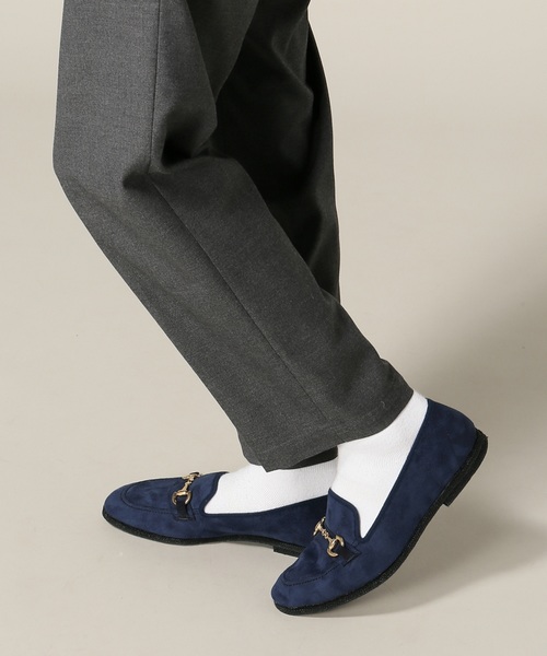 EDIFICE(エディフィス)の「RONDINAUD / ロンディーノ スエードビットローファー(スリッポン・メンズ・ブラック/ネイビー・41/42/43/40)」の4枚目の写真