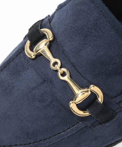 EDIFICE(エディフィス)の「RONDINAUD / ロンディーノ スエードビットローファー(スリッポン・メンズ・ブラック/ネイビー・41/42/43/40)」の10枚目の写真