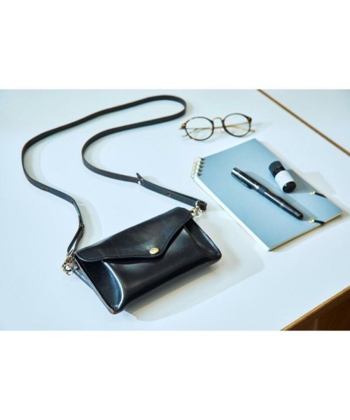 GLENROYAL（グレンロイヤル）の「【GLENROYAL/グレンロイヤル】Medium Purse Shoulder Strap/ミディアムパースショルダーストラップ(グレイスコレクション)（ショルダーバッグ・レディース・ベージュ/ボルドー/ブラック/ブラウン・00）」の20枚目の写真