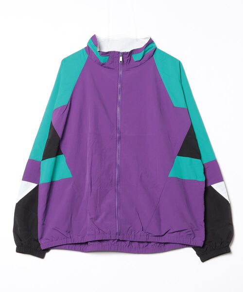 NIKE トラック ジャケット 2色パープル バイカラー ベロア XL NIKE公式