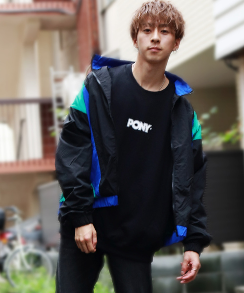 WESTSEA（ウエストシー）の「WEB限定　別注 切替 ナイロン トラックジャケット（ナイロンジャケット・メンズ・ブラック/ネイビー/パープル系その他2/ブルー系その他/ブルー/ブラック系その他/ベージュ/ブルー系その他3/ブルー系その他4/パープル系その他/ブルー系その他2/ベージュ系その他/ブルー系その他5/ブラック系その他2/パープル系その他3/パープル・M/L/XL）」の18枚目の写真