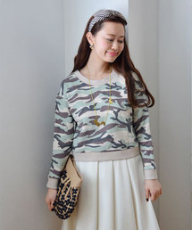 Khaju | Khaju:カモプルオーバー(Tシャツ/カットソー)