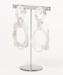 YECCA VECCA | メタル×アクリルイヤリング(イヤリング)