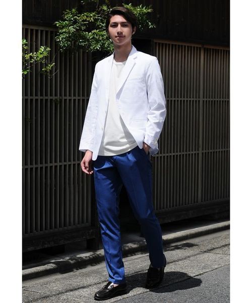 EVOLUTION(エボリューション)の「上質な大人のTシャツ 至極の逸品(Tシャツ/カットソー・メンズ・ネイビー/オフホワイト・XX-LARGE/MEDIUM/LARGE/X-LARGE)」の5枚目の写真