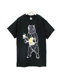 go slow caravan | オーロラプリント SS TEE マスくまン(Tシャツ/カットソー)