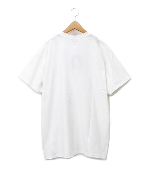 go slow caravan（ゴースローキャラバン）の「オーロラプリント SS TEE マスくまン（Tシャツ/カットソー・メンズ・ホワイト/ブラック・MEDIUM/LARGE/X-LARGE）」の9枚目の写真