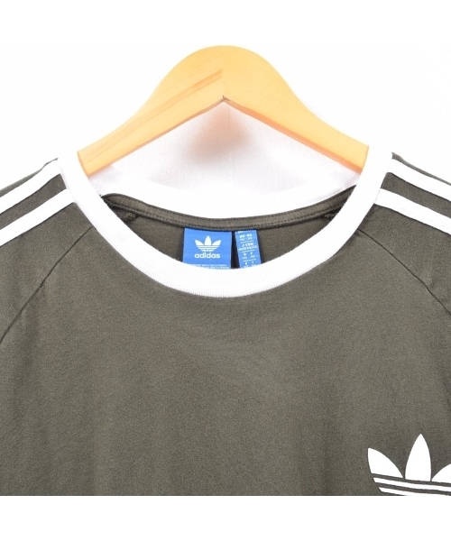 ブランド古着】リンガーTシャツ（Tシャツ/カットソー）｜adidas