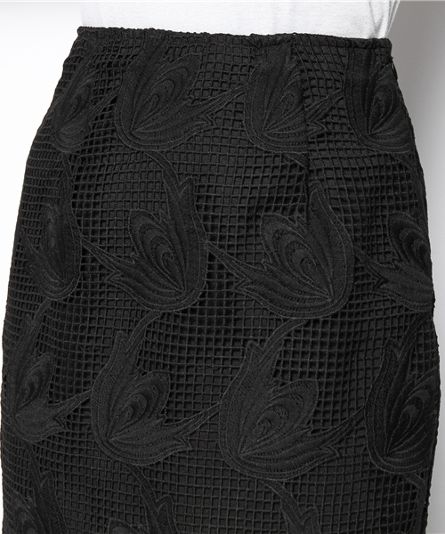 FREE'S SHOP（フリーズショップ）の「レースペンシルスカート（スカート・レディース・ブラック/ブルー/ホワイト・SMALL/MEDIUM）」の11枚目の写真