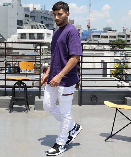 Beautiful Harmony(ビューティフルハーモニー)の「スキニーカーゴパンツ(カーゴパンツ・メンズ・チャコールグレー/グレー系カモフラージュ/ベージュ/グリーン系カモフラージュ/ブラック/ライトグレー/カーキ/ネイビー/ワイン/ホワイト・X-LARGE/LARGE/MEDIUM/SMALL)」の11枚目の写真