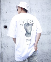 【ビッグシルエット】EN7 ASST SS T SHIRT/オーバーサイズ プリント Tシャツ 半袖