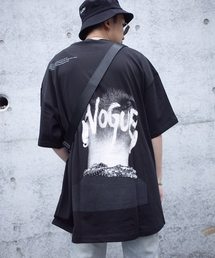【ビッグシルエット】EN7 ASST SS T SHIRT/オーバーサイズ プリント Tシャツ 半袖